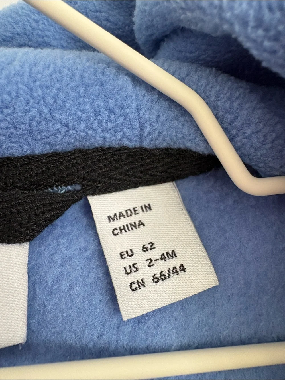 Mini Rodini Penguin Recycled Polyester Fleece Suit
